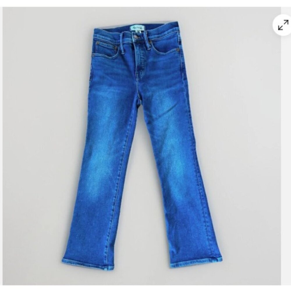Madewell Women's Cali Demi-Boot Jeans Light Stretch Medium Wash Size 26